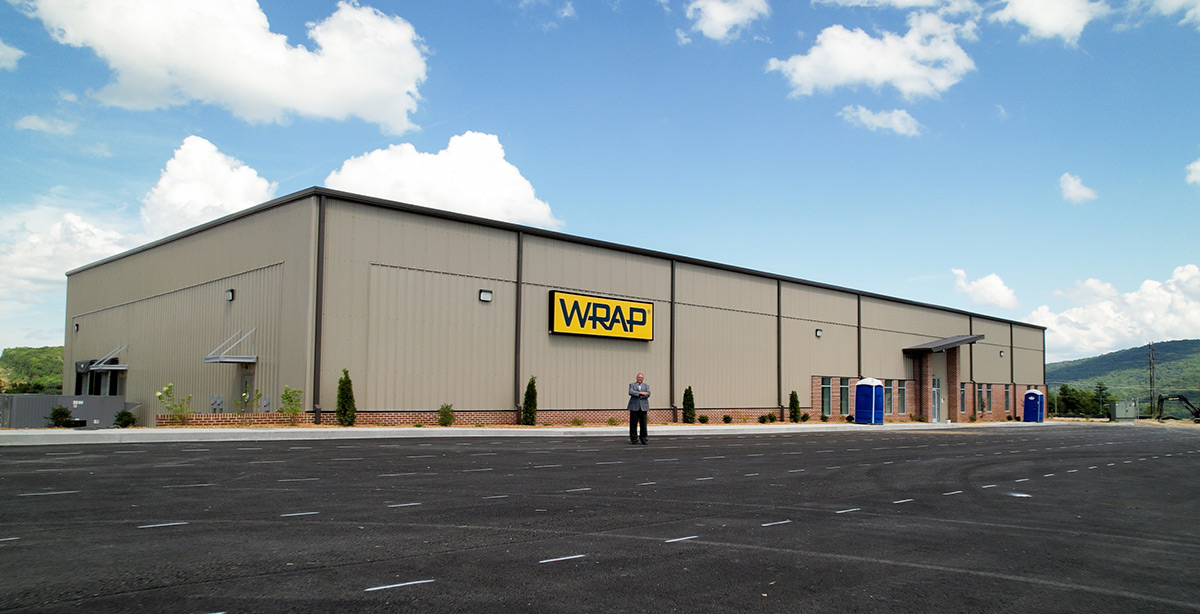 WRAP manufacturing operations based in Virginia